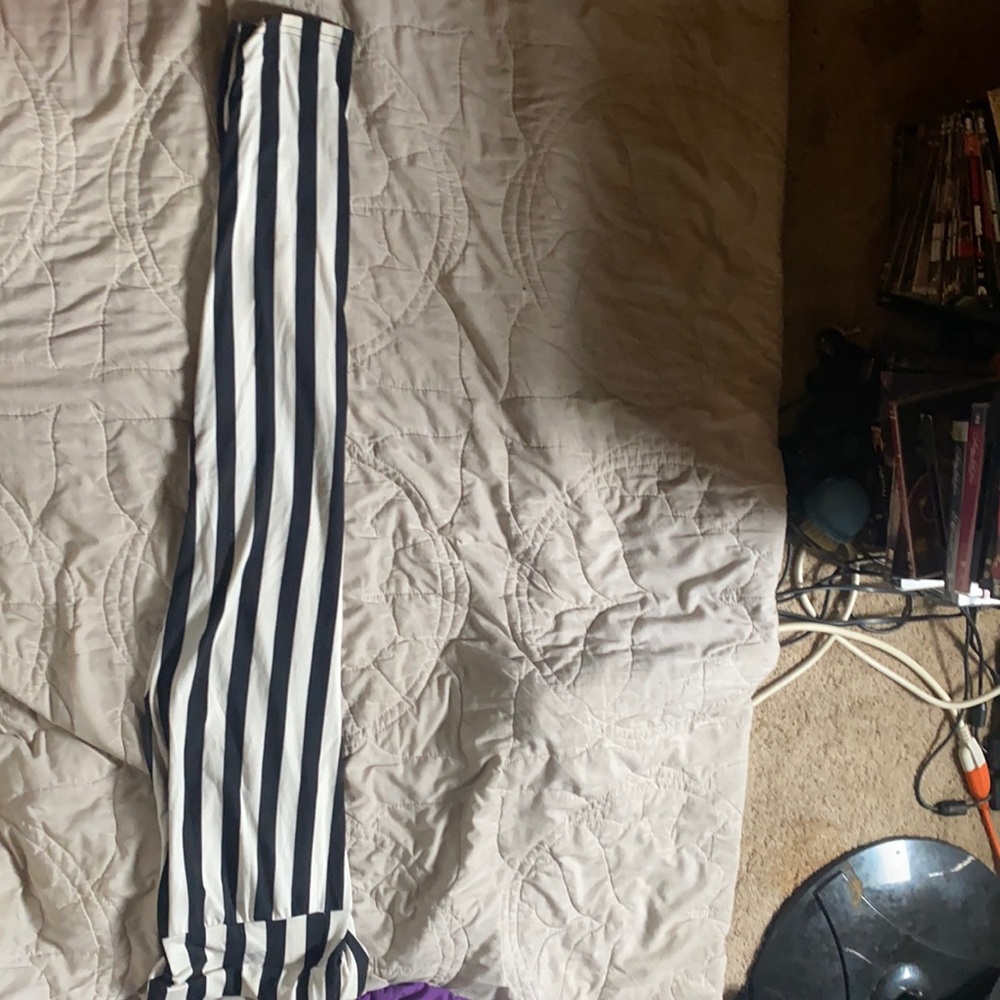 Black and white leggings